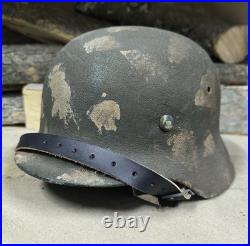WW2 M40 German Helmet WWII M 40. Combat helmet. Size 64