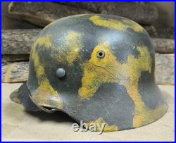 WW2 M40 German Helmet WWII M 40. Combat helmet. Size 64
