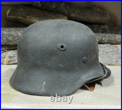 WW2 M40 German Helmet WWII M 40. Combat helmet. Size 64