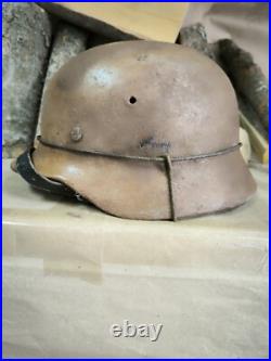 WW2 M40 German Helmet WWII M 40. Combat helmet. Size 64