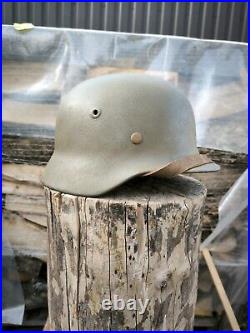 WW2 M40 German Helmet WWII M 40. Combat helmet. Size 64