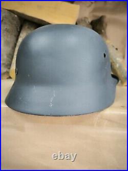 WW2 M40 German Helmet WWII M 40. Combat helmet. Size 64