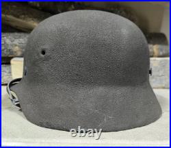 WW2 M40 German Helmet WWII M 40. Combat helmet. Size 64