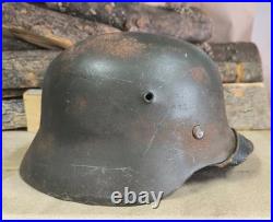 WW2 M40 German Helmet WWII M 40. Combat helmet. Size 64