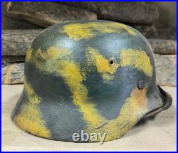 WW2 M40 German Helmet WWII M 40. Combat helmet. Size 64