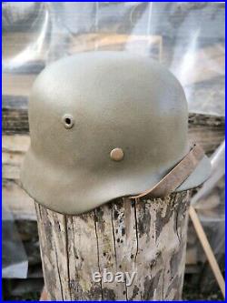 WW2 M40 German Helmet WWII M 40. Combat helmet. Size 64