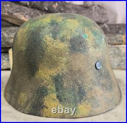 WW2 M40 German Helmet WWII M 40. Combat helmet. Size 64 WW2 M40 German Helmet WWII M 40. Combat helmet. Size 64