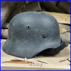 WW2 M40 German Helmet WWII M 40. Combat helmet. Size 64