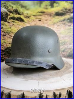 WW2 M40 German Helmet WWII M 40. Combat helmet. Size 64 WW2 M40 German Helmet WWII M 40. Combat helmet. Size 64