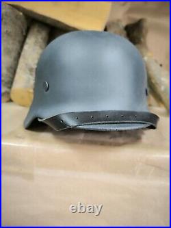 WW2 M40 German Helmet WWII M 40. Combat helmet. Size 64