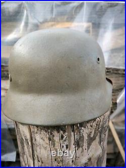 WW2 M40 German Helmet WWII M 40. Combat helmet. Size 64