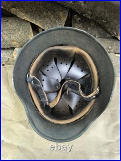 WW2 M40 German Helmet WWII M 40. Combat helmet. Size 64