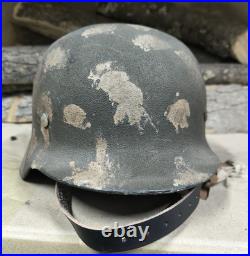 WW2 M40 German Helmet WWII M 40. Combat helmet. Size 64