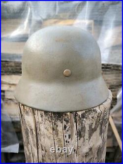 WW2 M40 German Helmet WWII M 40. Combat helmet. Size 64