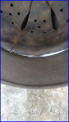 WW2 M40 German Helmet WWII M 40. Combat helmet. Size 64