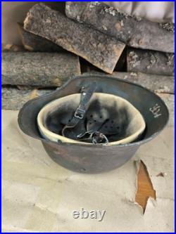 WW2 M40 German Helmet WWII M 40. Combat helmet. Size 64