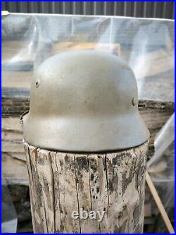 WW2 M40 German Helmet WWII M 40. Combat helmet. Size 64