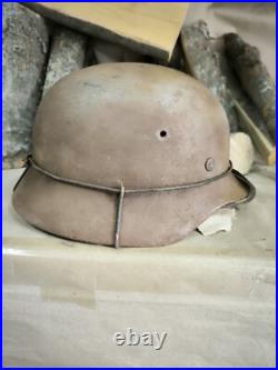 WW2 M40 German Helmet WWII M 40. Combat helmet. Size 64