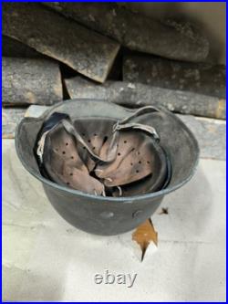 WW2 M40 German Helmet WWII M 40. Combat helmet. Size 64