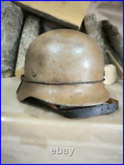 WW2 M40 German Helmet WWII M 40. Combat helmet. Size 64