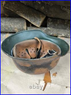 WW2 M40 German Helmet WWII M 40. Combat helmet. Size 64