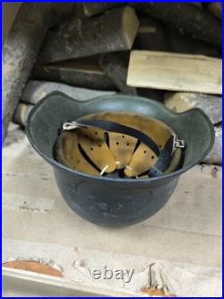WW2 M40 German Helmet WWII M 40. Combat helmet. Size 64