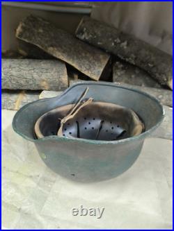 WW2 M40 German Helmet WWII M 40. Combat helmet. Size 64