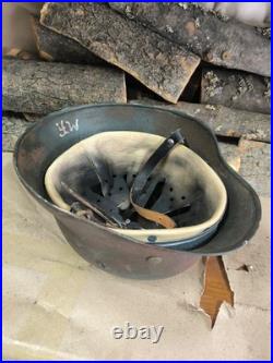 WW2 M40 German Helmet WWII M 40. Combat helmet. Size 64