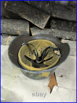 WW2 M40 German Helmet WWII M 40. Combat helmet. Size 64