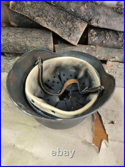 WW2 M40 German Helmet WWII M 40. Combat helmet. Size 64