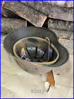 WW2 M40 German Helmet WWII M 40. Combat helmet. Size 64