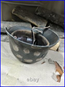 WW2 M40 German Helmet WWII M 40. Combat helmet. Size 64