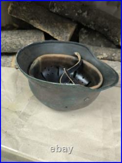 WW2 M40 German Helmet WWII M 40. Combat helmet. Size 64