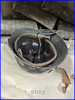 WW2 M40 German Helmet WWII M 40. Combat helmet. Size 64