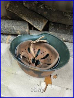 WW2 M40 German Helmet WWII M 40. Combat helmet. Size 64