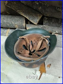 WW2 M40 German Helmet WWII M 40. Combat helmet. Size 64