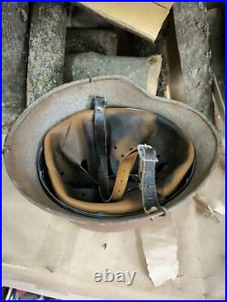 WW2 M40 German Helmet WWII M 40. Combat helmet. Size 64