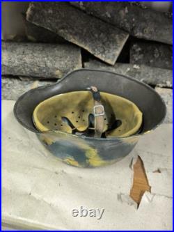 WW2 M40 German Helmet WWII M 40. Combat helmet. Size 64 WW2 M40 German Helmet WWII M 40. Combat helmet. Size 64