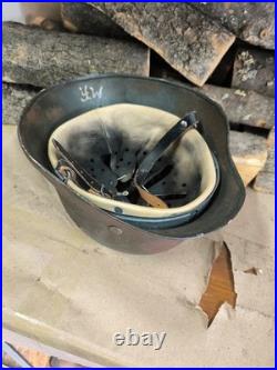 WW2 M40 German Helmet WWII M 40. Combat helmet. Size 64