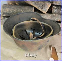 WW2 M40 German Helmet WWII M 40. Combat helmet. Size 64