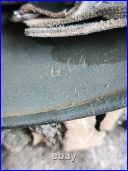 WW2 M40 German Helmet WWII M 40. Combat helmet. Size 64