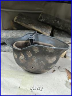 WW2 M40 German Helmet WWII M 40. Combat helmet. Size 64 WW2 M40 German Helmet WWII M 40. Combat helmet. Size 64