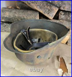 WW2 M40 German Helmet WWII M 40. Combat helmet. Size 64