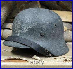 WW2 M40 German Helmet WWII M 40. Combat helmet. Size 64 Free Shipping