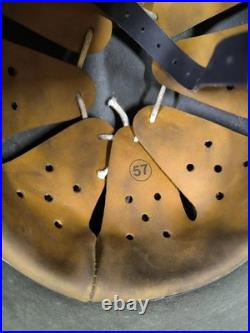 WW2 M40 German Helmet WWII M 40. Combat helmet. Size 64 Free Shipping