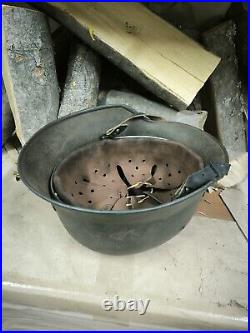 WW2 M40 German Helmet WWII M 40. Combat helmet. Size 64 Free Shipping