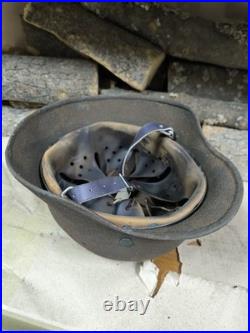 WW2 M40 German Helmet WWII M 40. Combat helmet size 64