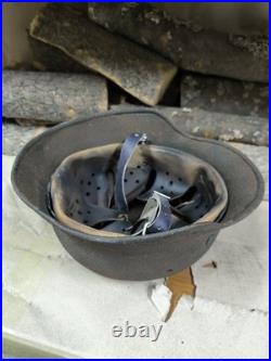 WW2 M40 German Helmet WWII M 40. Combat helmet size 64