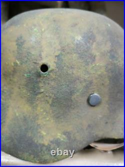 WW2 M40 German Helmet WWII M 40. Combat helmet size 64 Free Shipping