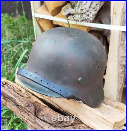 WW2 M40 German Helmet WWII M 40 Combat helmet size 64 Free Shipping